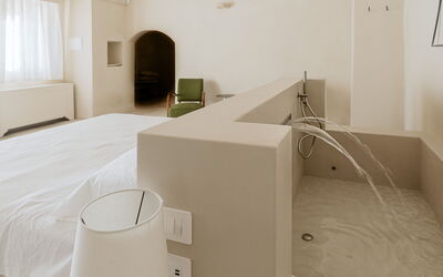 Accommodatie:&nbsp;Camera 9 - Matrimoniale Con Vasca - Masseria Vacca