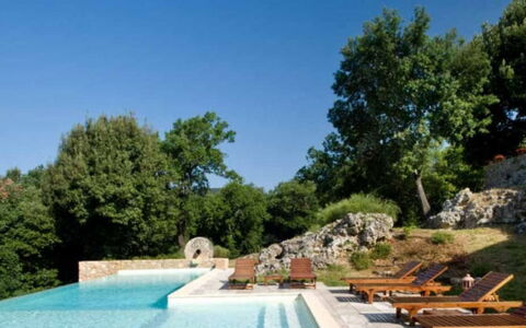 Villa Pipirelli: Zwembad, Toevlucht, Waterpartij, Vrije Tijd, Buitenmeubels, Eco Hotel, Thermae, Ligstoel, Landscaping, Vakantie