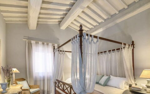 Villa Santa: Meubilair, Interieur Ontwerp, Verdieping, Flooring, Bed, Muur, Slaapkamer, Plafond, Hout, Kamer