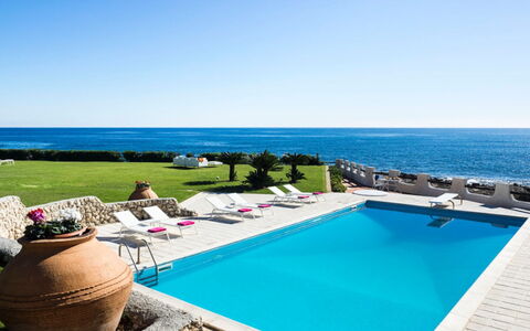 Villa Luna Blu: Blauw, Zee, Zwembad, Vrije Tijd, Buitenmeubels, Oceaan, Toevlucht, Kust, Vakantie, Tropen