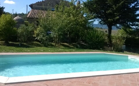 Podere del Mezzadro: Zwembad, Hacienda, Landgoed, Boerderij, Werf, Villa, Landscaping, Backyard, Binnenplaats, Waterpartij