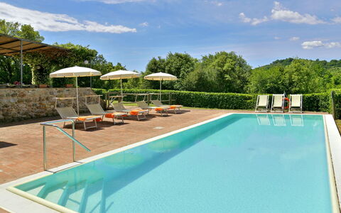 Villa Anima: Zwembad, Toevlucht, Buitenmeubels, Eco Hotel, Ligstoel, Thermae, Schaduw, Hacienda, Hotel, Buitentafel