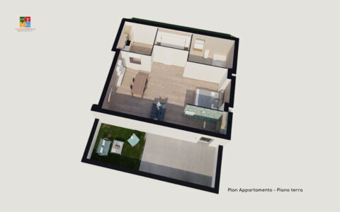 Suite Trastevere: Woonkamer