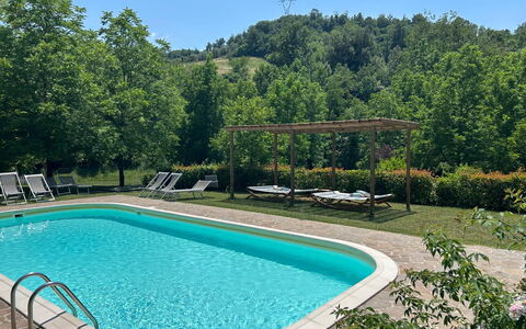 Montaione Country House Amarrante, Pool, Ac: Zwembad, Buitenmeubels, Toevlucht, Schaduw, Thermae, Eco Hotel, Vrije Tijd, Tuin, Hacienda, Landscaping