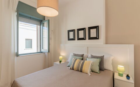 Casa Olimpo: Muur, Interieur Ontwerp, Flooring, Slaapkamer, Verdieping, Plafond, Bed, Meubilair, Kamer, Verlichting