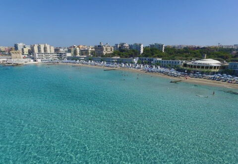 Vico Apartment Balcony, Gallipoli: Blauw, Watervoorraden, Water, Zwemwater, Horizon, Zee, Waterweg, Kust En Oceanic Landvormen, Strand