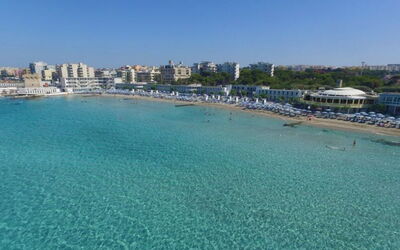 Sea View Apartment, Ac Gallipoli: Blauw, Watervoorraden, Water, Zwemwater, Horizon, Zee, Waterweg, Kust En Oceanic Landvormen, Strand