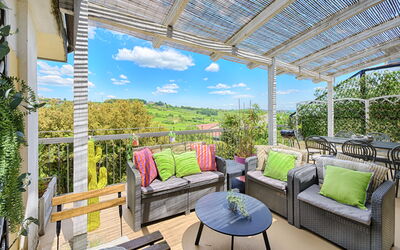 Casamia Tuscan Oasis: Panoramic Terraces, Hot Tub - Siena, Toscane, Italië