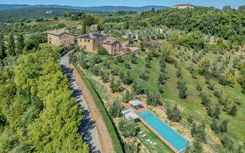 Villa del Mangia, 5Panoramic Pool and Chef Service: Boom, Landschap, Architectuur, Huis, Huis, Landgoed, Landelijk Gebied, Woongebied, Land Lot