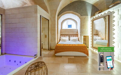 Accommodatie:&nbsp;Maiorca Deluxe Room with Bath Tub - Borgo Bianco