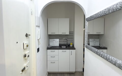 Casa Nina Seconda - Sanremo: Interieur Ontwerp, Flooring, Verdieping, Keuken, Countertop, Kamer, Major Appliance, Meubilair, Appartement, Wastafel