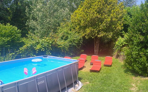 Cottage Wisteria: Tuin, Gazon, Backyard, Vrije Tijd, Plastic, Schaduw, Werf, Park, Zwembad