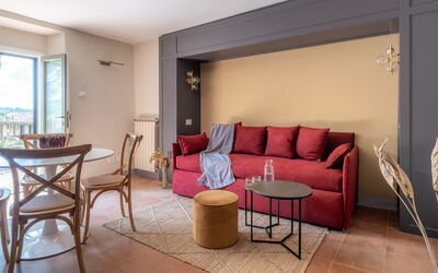 Accommodatie:&nbsp;Relais Badia a Passignano - Appartamento Pinot Ner
