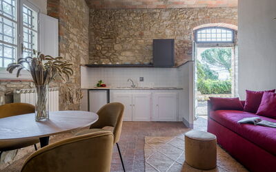 Accommodatie:&nbsp;Relais Badia a Passignano - Appartamento Sauvignon