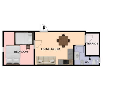 Suite Acquamare: Slaapkamer, Bed, Ontwerp, Suite