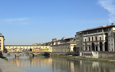 San Cristofano Blu Apartment Santa Croce, Florence: Water, Watervoorraden, Zwemwater, Waterweg, Waterloop, Kanaal, Brug, Stad, Kanaal, Architectuur