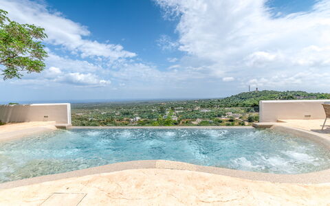 Villa Augusta Vista Mare: Wolk, Zwembad, Toevlucht, Cumulus, Hotel, Tropen, Badplaats, Waterpartij, Villa, Penthouse