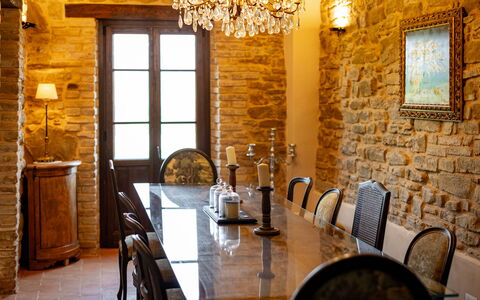Casale Isidoro: Meubilair, Interieur Ontwerp, Muur, Hout, Stoel, Tafel, Lichte Inrichting, Flooring, Plafond, Eetkamer