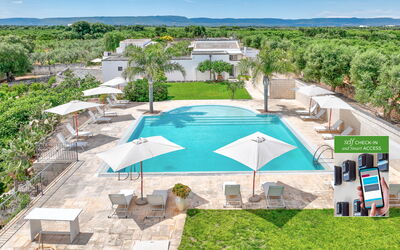 Accommodatie:&nbsp;Deluxe Room Camelia by Raro Rooms - Masseria Lamag