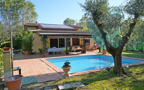 La Sevillana: Zwembad, Toevlucht, Eco Hotel, Hacienda, Schaduw, Landgoed, Backyard, Villa, Tuin, Werf
