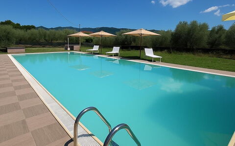 Villa Diamante: Zwembad, Water, Toevlucht, Buitenmeubels, Samengesteld Materiaal, Thermae, Eco Hotel, Vrije Tijd, Schaduw, Ligstoel