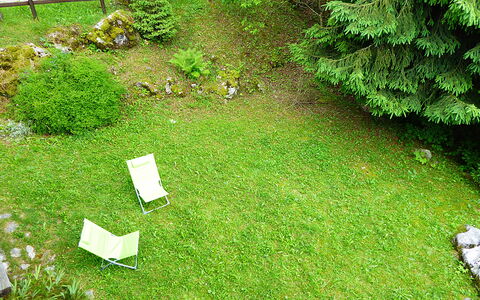 Chalet Giove: Gras, Struik, Tuin, Gazon, Groundcover, Backyard, Werf, Landscaping, Evergreen