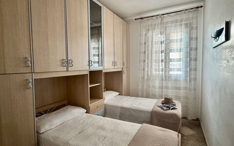 Casa Paola-connessione Starlink: Meubilair, Verdieping, Flooring, Hout, Interieur Ontwerp, Bed, Slaapkamer, Kamer, Appartement, Verlichting