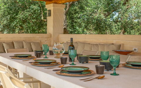 Trulli di Luccio: Meubilair, Tableware, Tafel, Interieur Ontwerp, Serveware, Keuken En Eettafel, Stoel, Dishware, Eetkamer, Porselein
