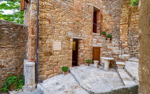 Torre di Serre: Muur, Stenen Muur, Deur,  Felsen\, Steen, Metselwerk, Cobblestone, Trap, Flagstone