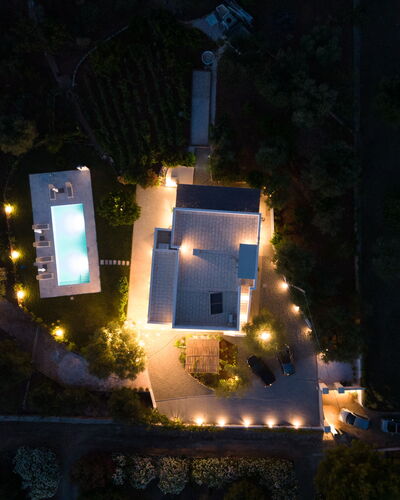 Lacorte di Ninetta: Zwembad, Landgoed, Toevlucht, Eco Hotel, Schemer, Landschap Verlichting, Villa, Landscaping, Nacht, Herenhuis