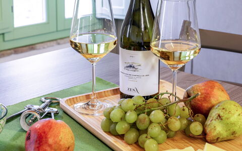 Villa Zena: Fles, Tableware, Barware, Glaswerk, Wijnglas, Drinkware, Glazen Fles, Wijn