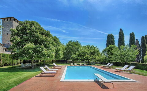 Medieval Castle Living: Vineyards, Swimming Pool &: Struik, Tuin, Landgoed, Haag, Landscaping, Gazon, Hacienda, Villa, Werf, Herenhuis