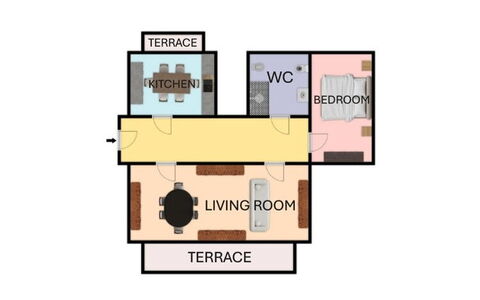 Mestrina Apartment: Woonkamer