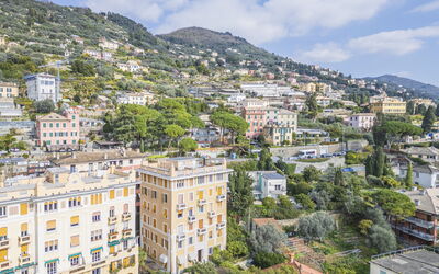 Focaincontromano Apartment with Sea View, Genoa: Stad, Gebouw, Woongebied, Stedelijk Gebied, Huis,  Dorf\, Buurt, Zomer, Appartement, Architectuur