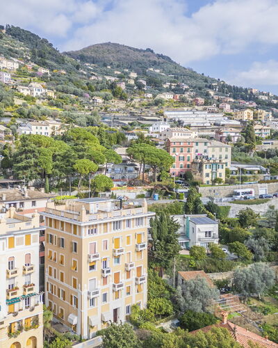 Focaincontromano Seaview, Genova: Stad, Gebouw, Woongebied, Stedelijk Gebied, Huis,  Dorf\, Buurt, Zomer, Appartement, Architectuur