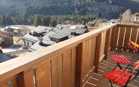 Casa Tomà Mountain View Cortina: Hout, Beits, Balkon, Hardwood, Timmerhout, Bergdorp, Plank, Multiplex