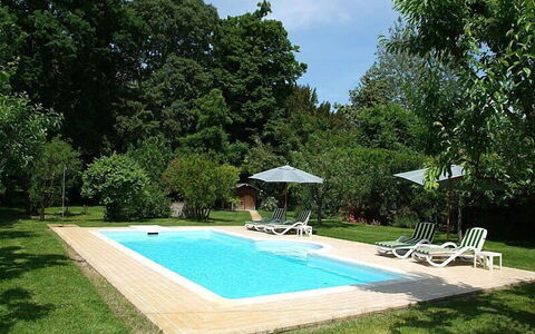 Villa Castellani: Zwembad, Tuin, Toevlucht, Schaduw, Backyard, Landscaping, Gazon, Vrije Tijd, Eco Hotel