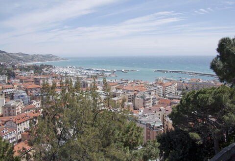 Casa Mimin, Vista Mare, Adults Only, Sanremo: Woongebied, Kust, Horizon, Zee, Kust En Oceanic Landvormen, Oceaan, Voorstad, Kust, Badplaats, Strand