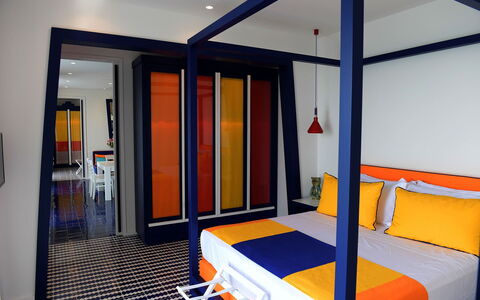 Casa Blue Dream: Oranje, Interieur Ontwerp, Zwembad, Hotel