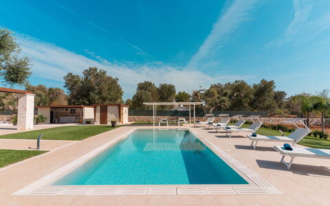 Villa Il Gelsomino: Zwembad, Toevlucht, Samengesteld Materiaal, Landgoed, Schaduw, Thermae, Waterpartij, Hacienda, Ontwerp, Villa