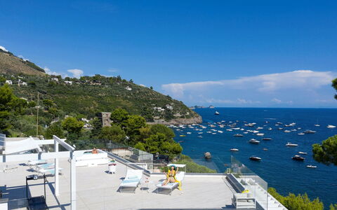Villa del Cantone: Kust, Zee, Toevlucht, Badplaats, Landgoed, Luchtfotografie, Baai, Badplaats, Tropen, Voorgebergte