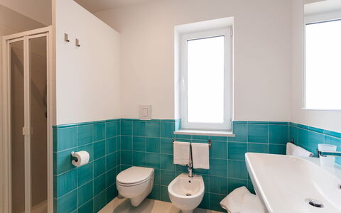 Apartment Snicher: Flooring, Interieur Ontwerp, Loodgieterswerkinrichting, Verdieping, Badkamer, Loodgieter, Toilet, Wastafel In De Badkamer, Kraan, Tegel