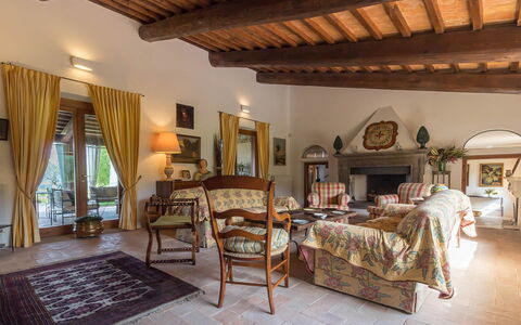 Villa Molinazzo 14: Meubilair, Huis, Huis, Verlichting, Stoel, Tafel, Flooring, Woonkamer, Kamerplant, Bloempot