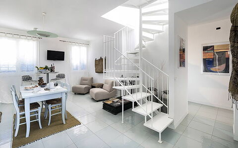 Casa Delfino: Interieur Ontwerp, Flooring, Meubilair, Verdieping, Appartement, Huis, Kamer, Woonkamer, Stoel, Bankstel