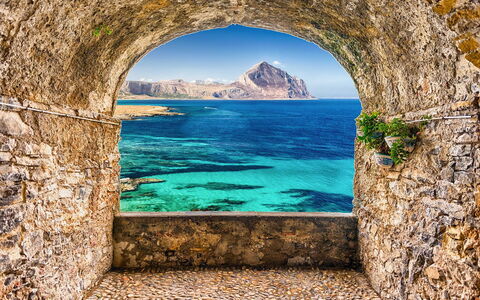 Casa Riccio: Blauw,  Felsen\, Zee, Kust, Kust En Oceanic Landvormen, Oceaan, Kust, Bedrock, Tropen