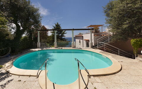 Villa Avion: Blauw, Zwembad, Samengesteld Materiaal, Toevlucht, Schaduw, Buitenmeubels, Eco Hotel, Villa, Badplaats, Hacienda