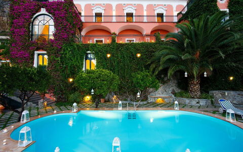 Villa Elyseum: Zwembad, Toevlucht, Hacienda, Badplaats, Eco Hotel, Hotel, Landschap Verlichting, Villa