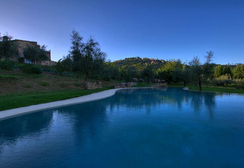 Villa Incanto: Blauw, Water, Natuur, Landschap, Zwembad, Reflectie, Reservoir, Vijver, Landscaping, Waterpartij