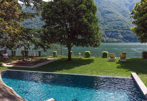 Villa Traversi: Water, Berg, Zwembad, Bergketen, Meer, Vrije Tijd, Vallei, Reservoir, Alpen, Loch