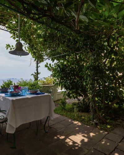 Villa Olivia: Meubilair, Tafel, Stoel, Buitentafel, Buitenmeubels, Schaduw, Bloempot, Tuin, Keuken En Eettafel